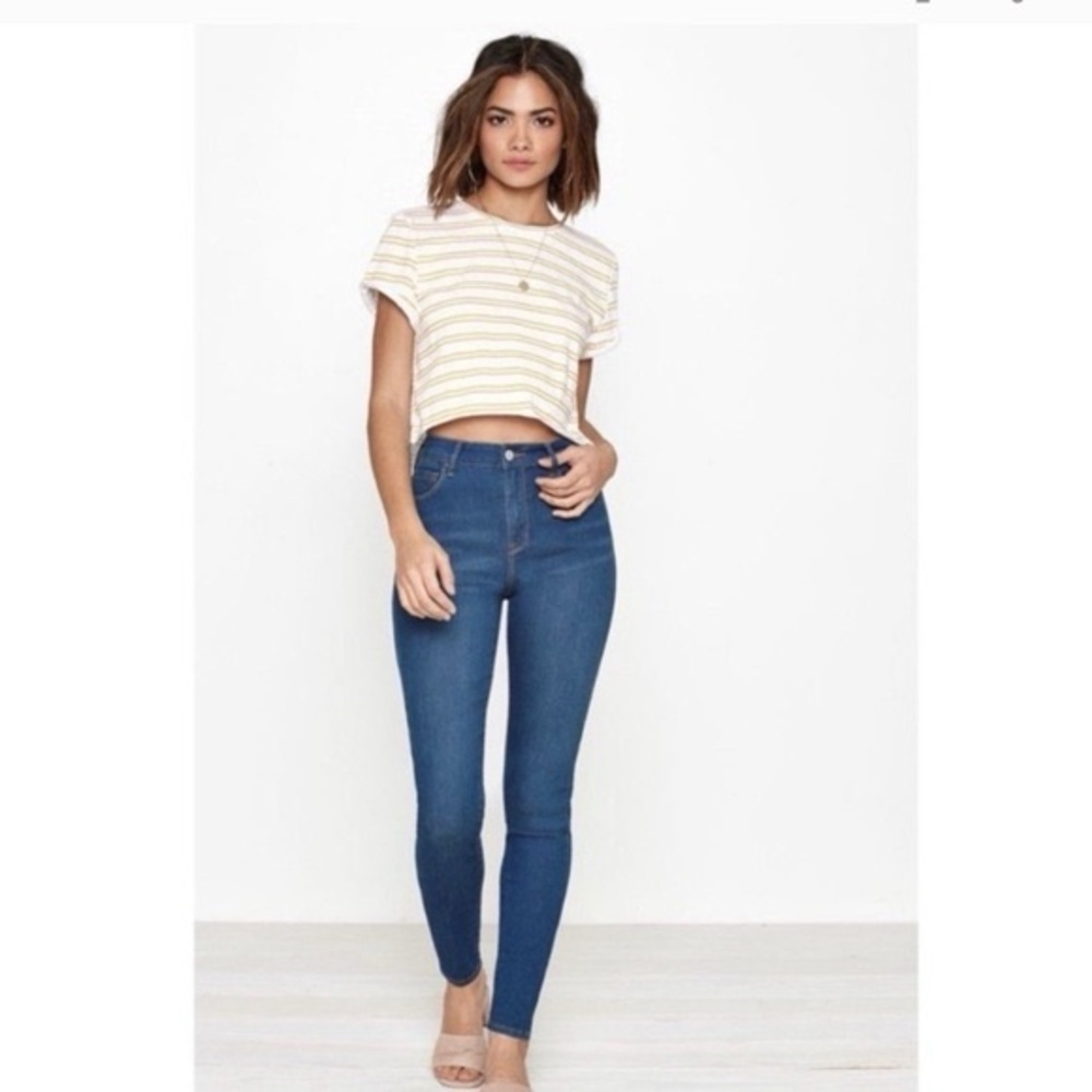 Pacsun Super High-Rise Skinniest Blue Jeans - Size 28